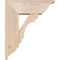 Ekena Millwork Olympic Traditional Smooth Bracket w/ Offset Brace, Douglas Fir, 7 1/2"W x 20"D x 24"H BKT0806X20X24OLY01SDF - alternate 4